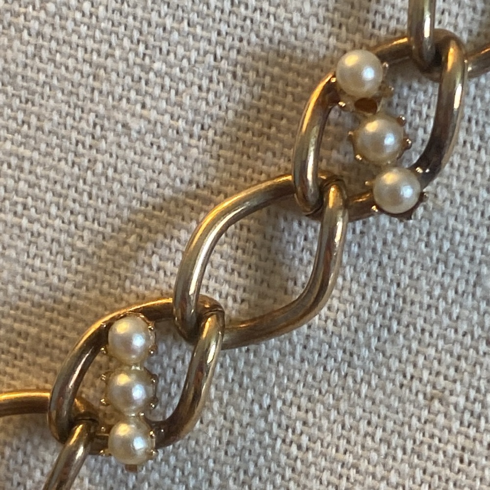 Vintage Gold Plated Estate Necklace